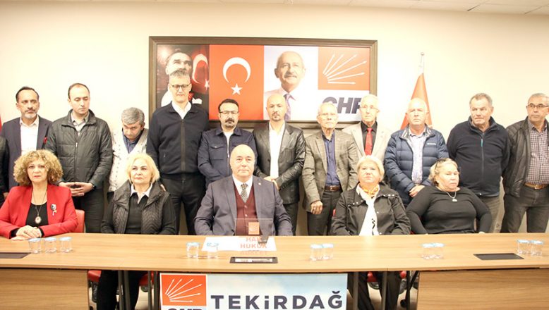 CHP Tekirdağ İl Yönetim Kurulundan 18 kişi istifa etti