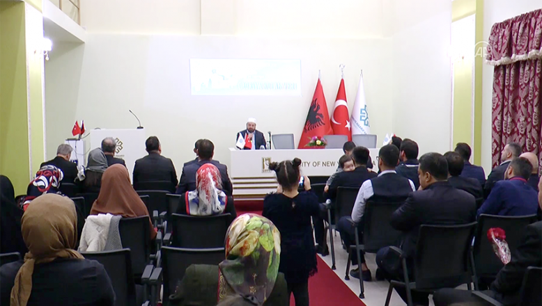 Arnavutluk’ta Mevlid-i Nebi programı düzenlendi