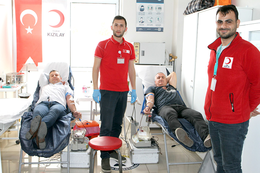 TREPAŞ Gönüllülerinden, kan bağışı
