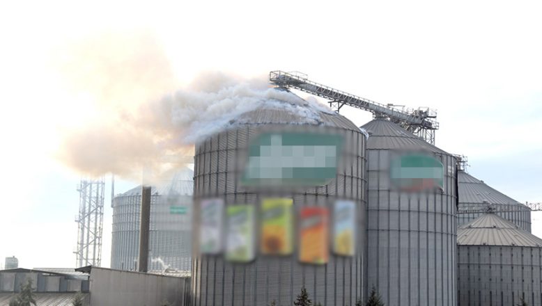 Edirne’de yağ fabrikasında çıkan yangın kontrol altına alındı