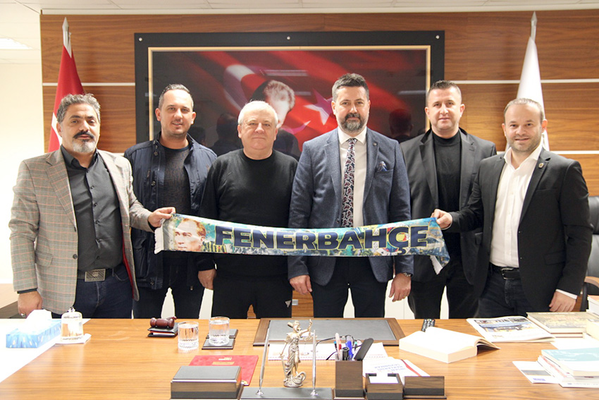 Fenerbahçeliler Derneği’nden Karakoç’a ziyaret
