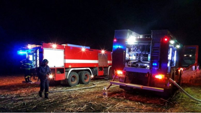 Sofya-Varna treninde yangının yayılmasını itfaiyeci engelledi