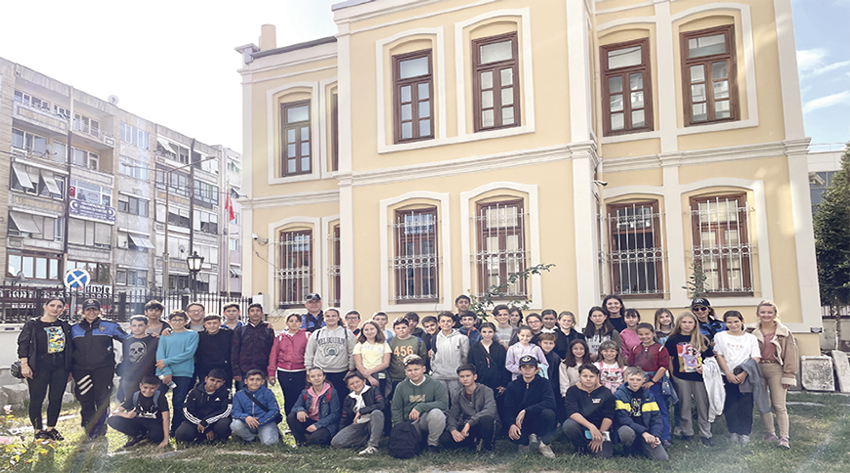 Öğrenciler kentteki müze ve kültür evlerini gezdi