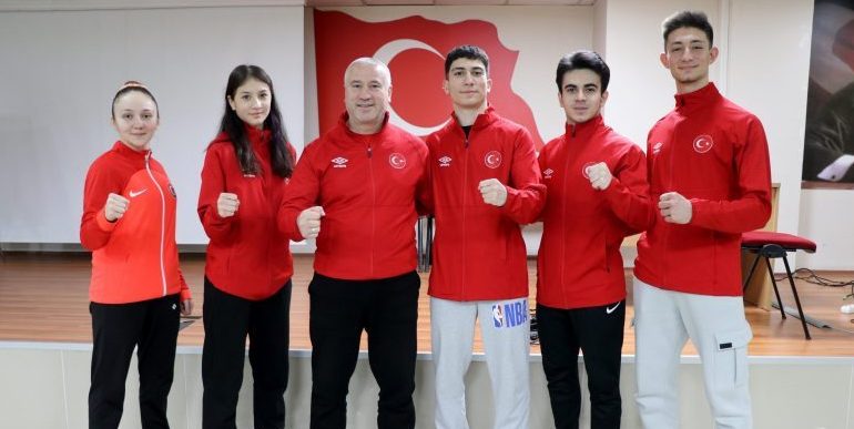 Genç milli karateciler, 3-5 Şubat’taki Avrupa Şampiyonası hazırlıklarını tamamladı
