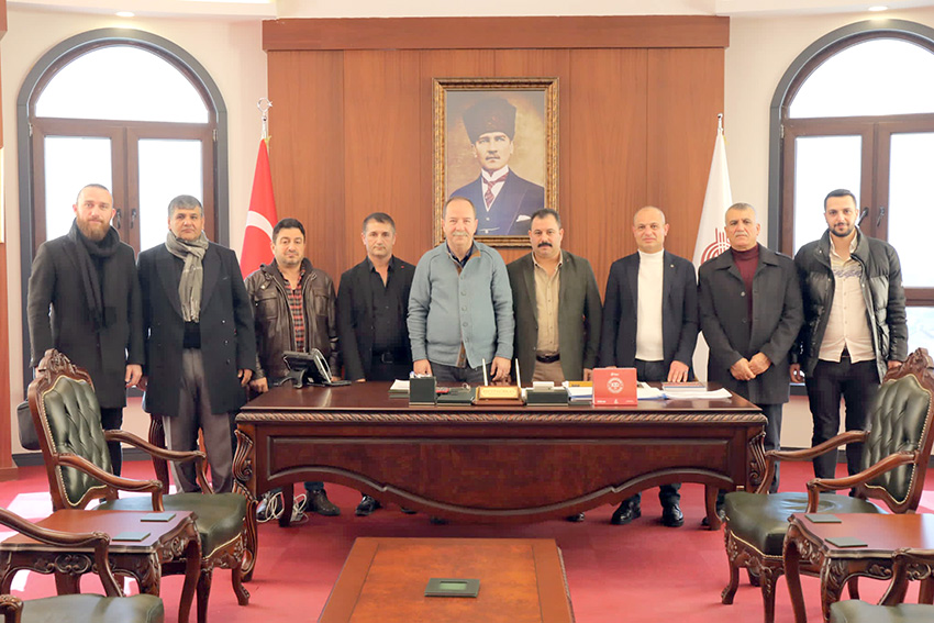 Bat-Mar’dan Başkan Gürkan’a ziyaret