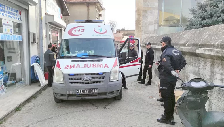 Edirne’de tartıştığı kişiyi bıçakla yaralayan şüpheli yakalandı