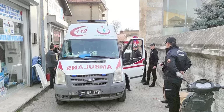 Edirne’de tartıştığı kişiyi bıçakla yaralayan şüpheli yakalandı