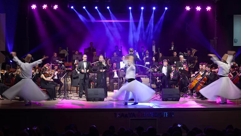 Edirne’de “Senfoni ile İlahiler” konseri düzenlendi