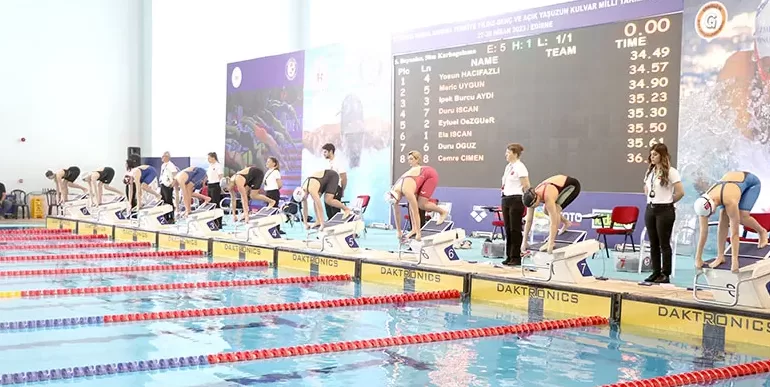 Yüzme Milli Takım Seçmeleri, Edirne’de başladı