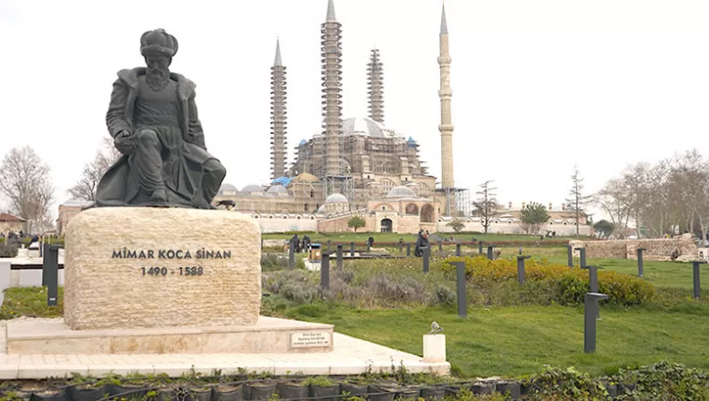 Mimar Sinan ustalık mührünü bıraktığı Edirne’de dualarla yad ediliyor