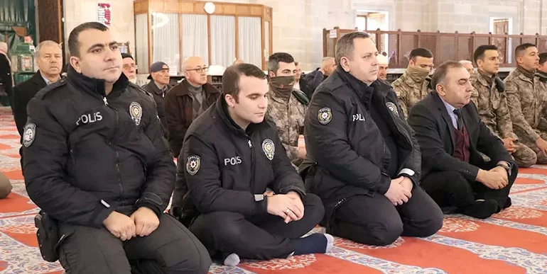 Edirne’de şehit polisler için mevlit okutuldu