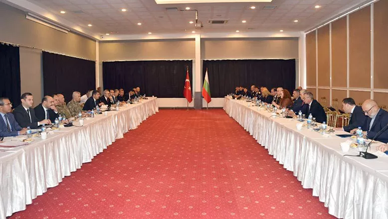 Türkiye-Bulgaristan Karma Sınır Komitesi Toplantısı yapıldı