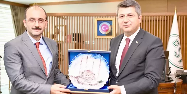 Vali Kırbıyık, DSİ Genel Müdürünü ziyaret etti