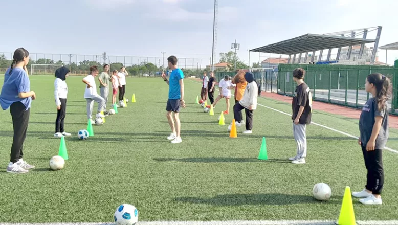 Ergene’de “Kadın Futbolu Projesi” başlatıldı