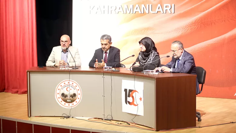 Kırklareli’nde “Türkiye Yüzyılı’nın Kahramanları” konferansı düzenlendi