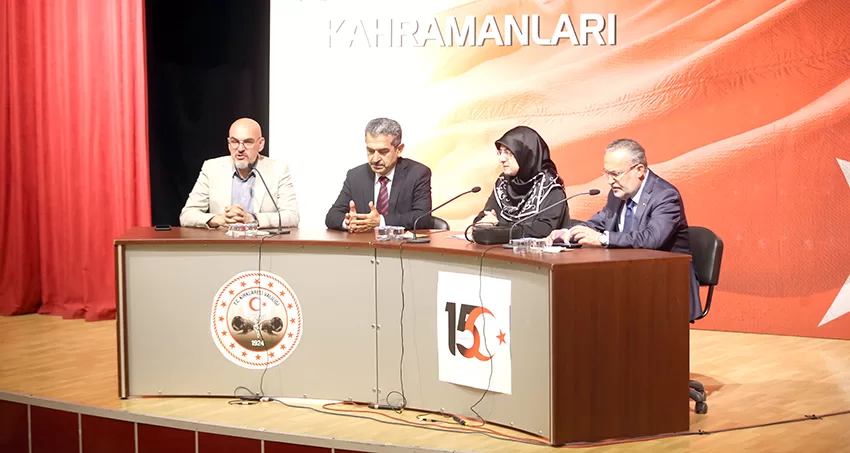 Kırklareli’nde “Türkiye Yüzyılı’nın Kahramanları” konferansı düzenlendi