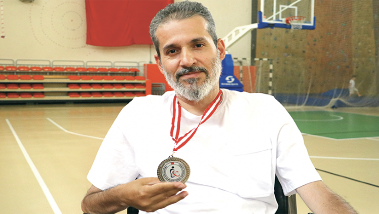 Boccia Türkiye Şampiyonası’nda gümüş madalya kazanan özel sporcunun hedefi milli takım