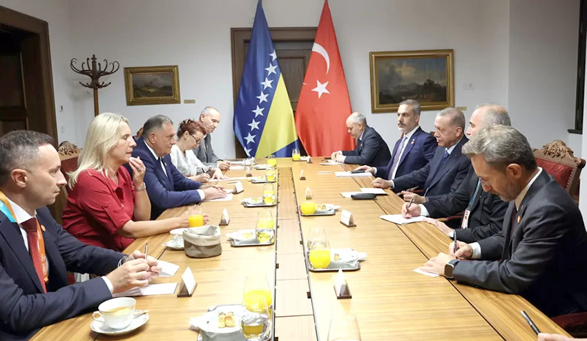 Cumhurbaşkanı Erdoğan, Bosna Hersek heyetini kabul etti