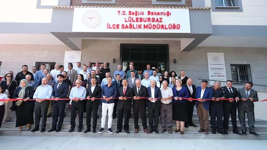 Lüleburgaz Sağlık Müdürlüğü binası hizmete açıldı