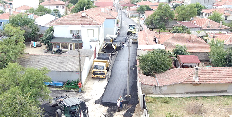 Hacı Sarraf Mahallesi asfaltlanıyor