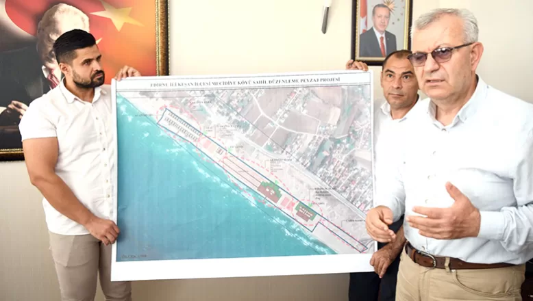 Mecidiye Sahili Düzenleme ve Peyzaj Projesi Protokolü imzalandı
