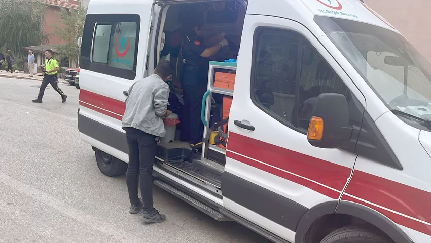 Edirne’de otomobille motosikletin çarpıştığı kazada 1 kişi yaralandı