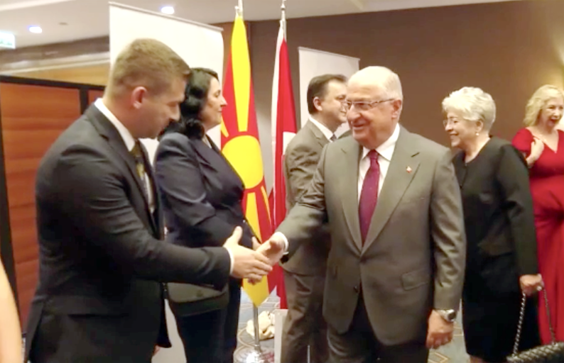 Milli Savunma Bakanı Güler, Kuzey Makedonya Milli Günü resepsiyonuna katıldı