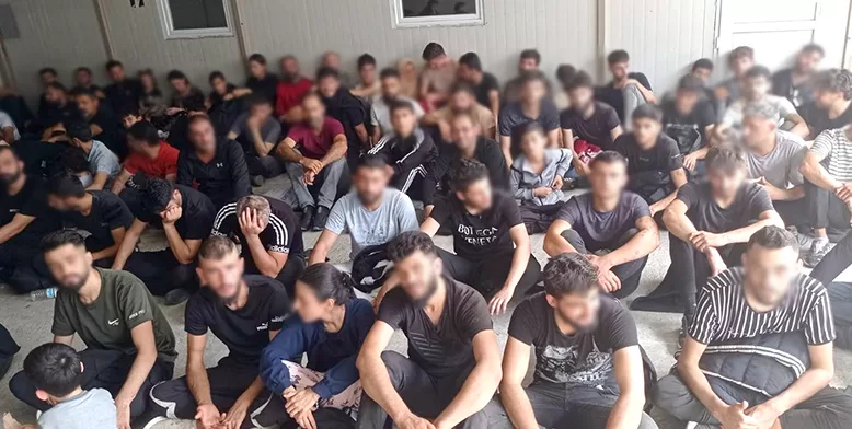 89 düzensiz göçmen yakalandı