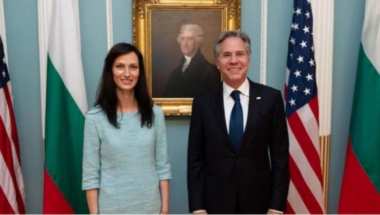 Bulgaristan Dışişleri Bakanı Mariya Gabriel, ABD Dışişleri Bakanı ile görüştü