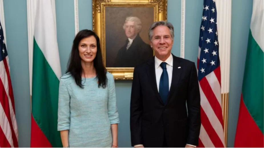 Bulgaristan Dışişleri Bakanı Mariya Gabriel, ABD Dışişleri Bakanı ile görüştü