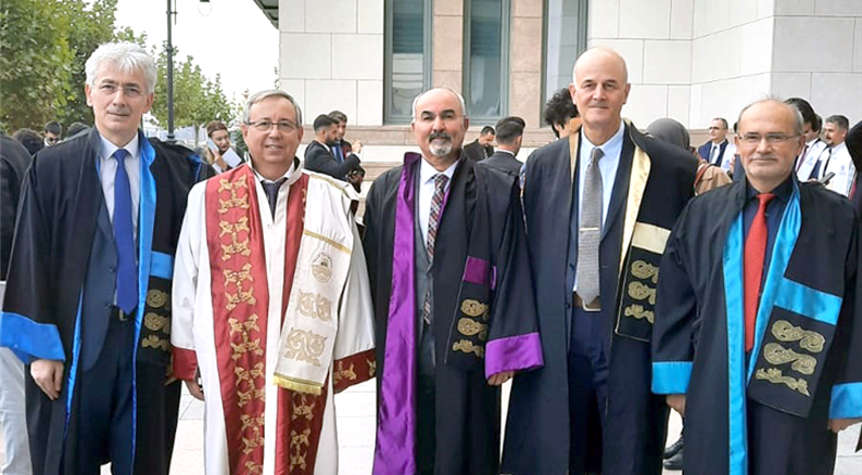 Trakya Üniversitesi Rektörü Tabakoğlu, Beştepe’deki törene katıldı