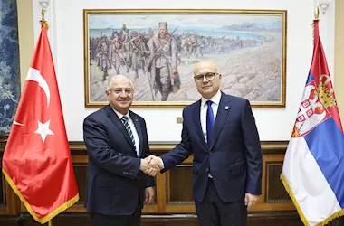 Milli Savunma Bakanı Güler, Sırbistan Savunma Bakanı Vuçeviç ile görüştü