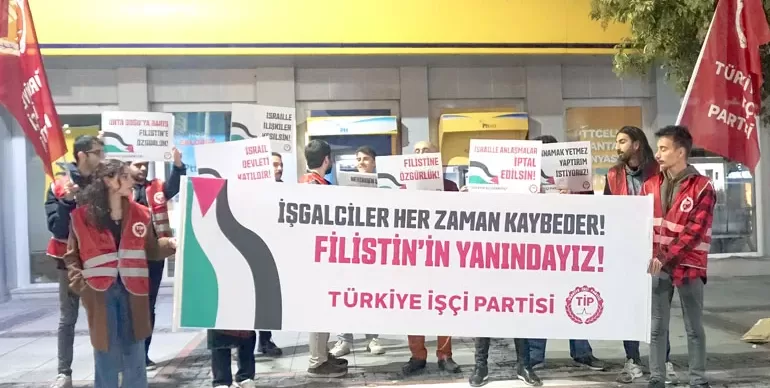 TİP İsrail’in saldırılarını protesto etti