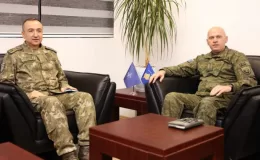 FSK Komutanı Jashari, KFOR Komutanı Ulutaş ile görüştü