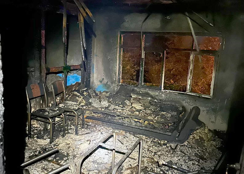 Kırklareli’nde çıkan yangında ev kullanılmaz hale geldi