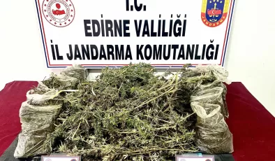 Edirne’de uyuşturucu operasyonunda 1 kişi tutuklandı