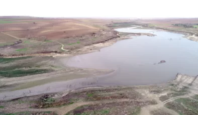Trakya’daki göl ve göletlere son yağışlar fazla katkı sağlamadı