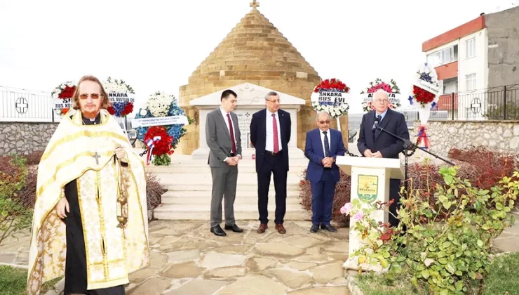 Gelibolu’da hayatını kaybeden Beyaz Ruslar anıldı
