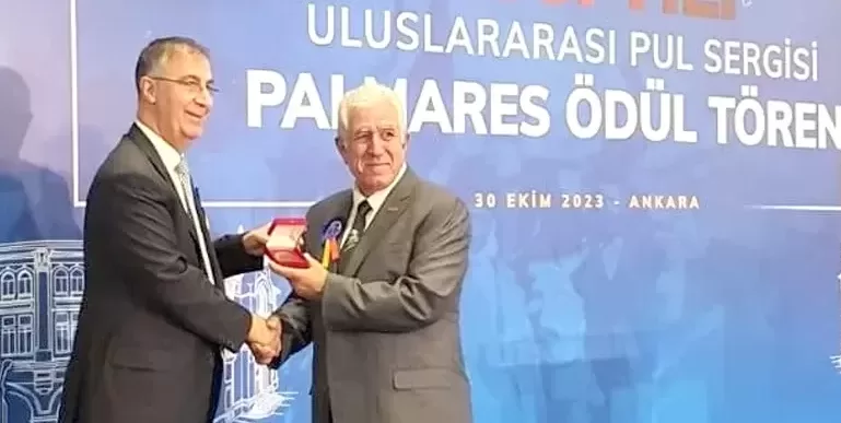100. Yıl Pul Sergisinden Edirne’ye büyük altın madalya