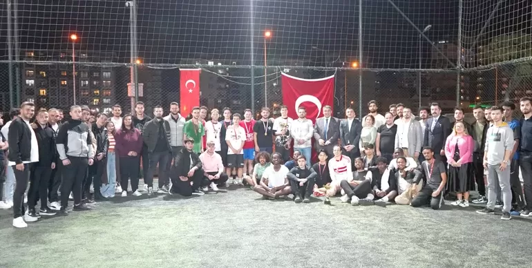 Edirne’de uluslararası öğrenciler arası futbol turnuvası düzenlendi