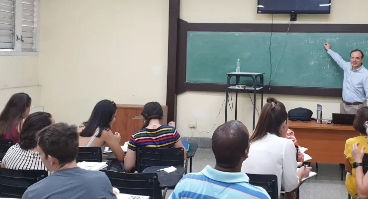 Havana Üniversitesinde “Türk Kültürü ve Dili” Dersleri Verildi