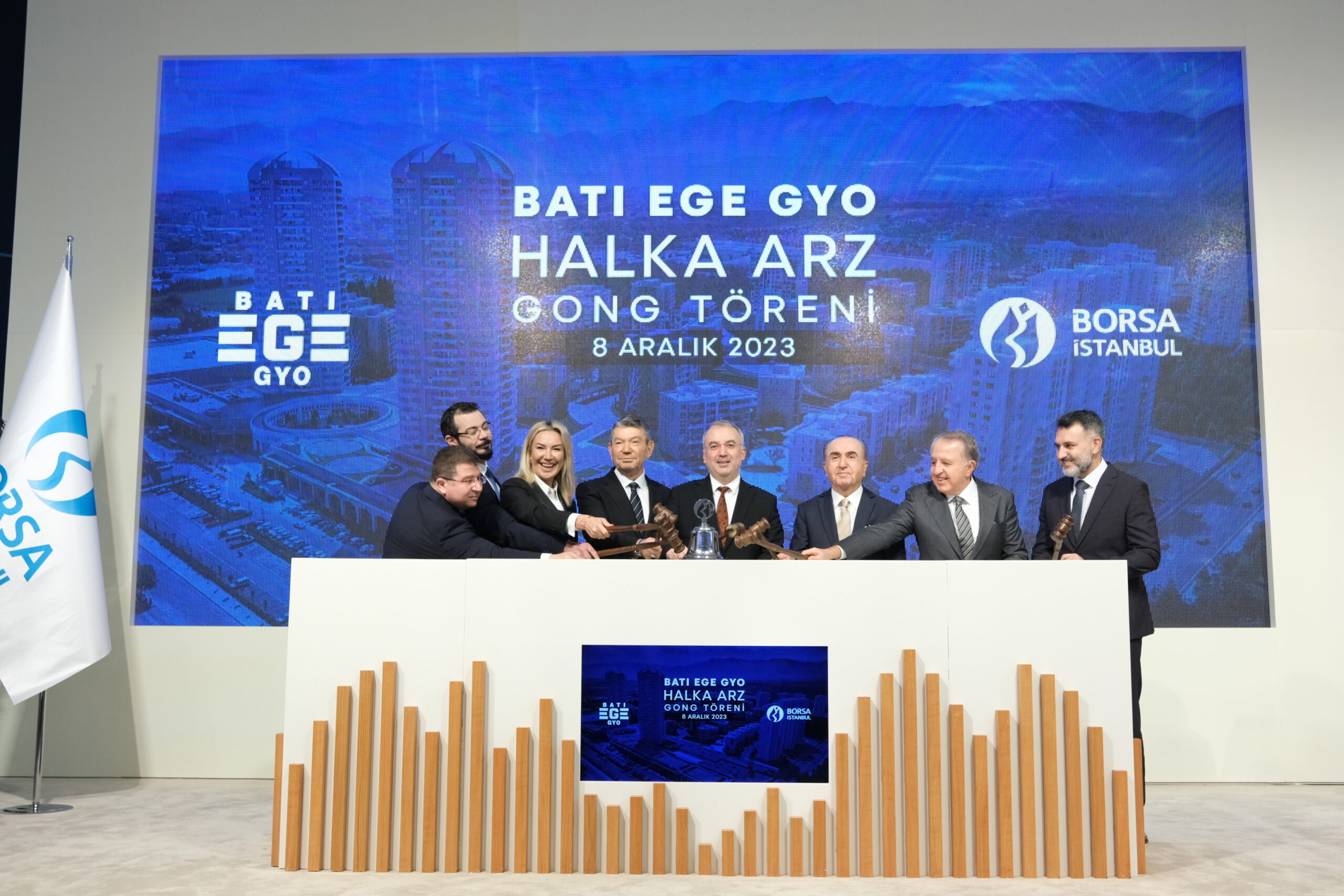 Borsa İstanbul’da gong Batı Ege GYO için çaldı