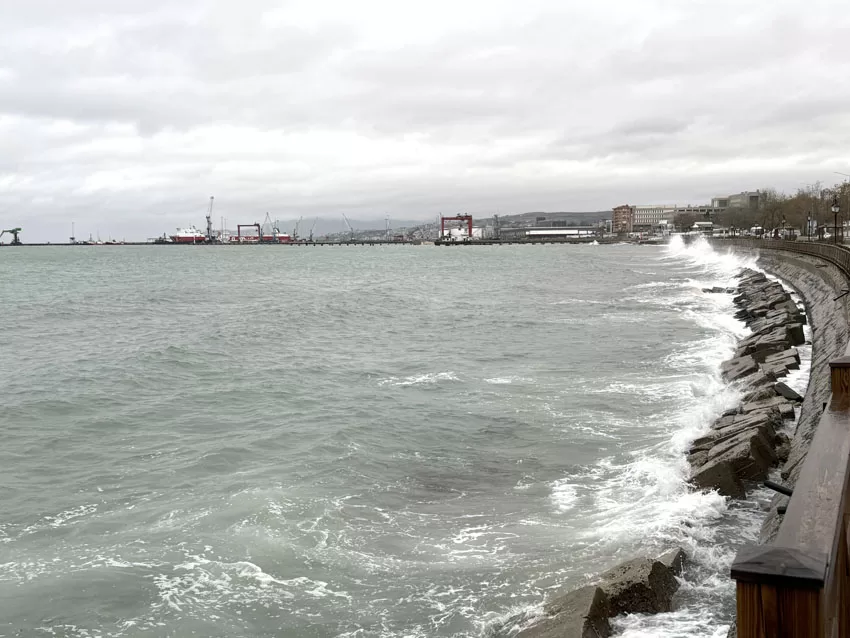 Tekirdağ’da deniz ulaşımına poyraz engeli