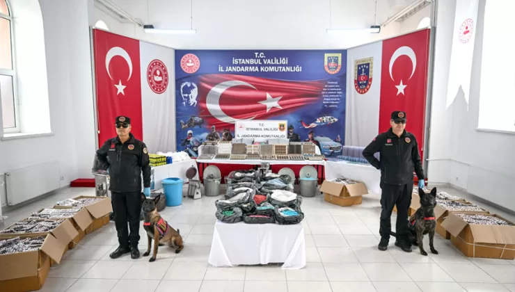 “Narkogüç-40 Operasyonu”nda İstanbul’da yakalanan 5 zanlı adliyeye gönderildi