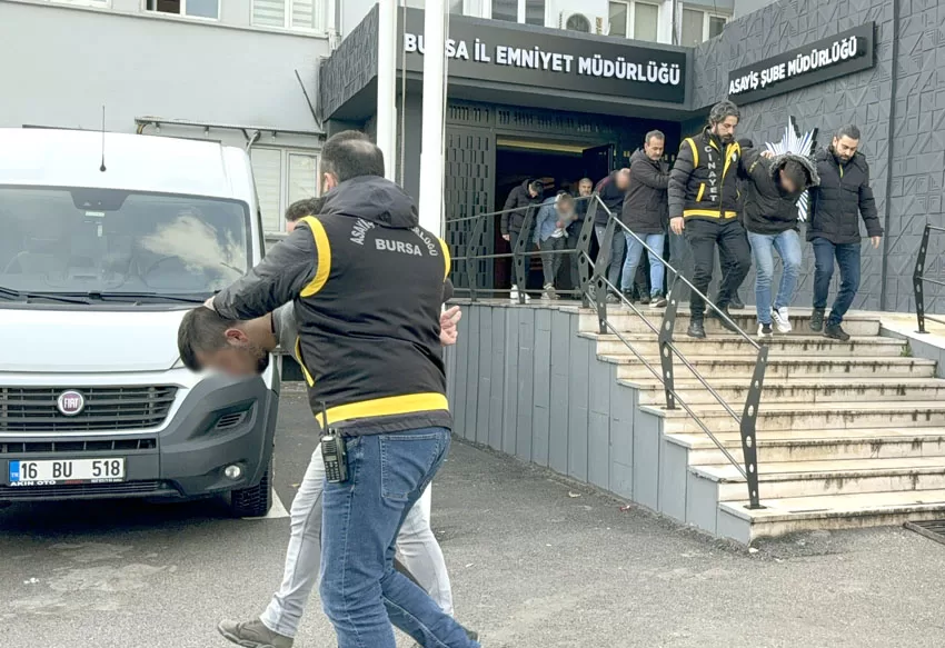 Bursa’da bir kişinin öldürülmesiyle ilgili 6 şüpheli yakalandı