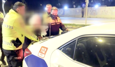 “Dur” ihtarına uymayan ehliyetsiz alkollü sürücüye ceza yağdı