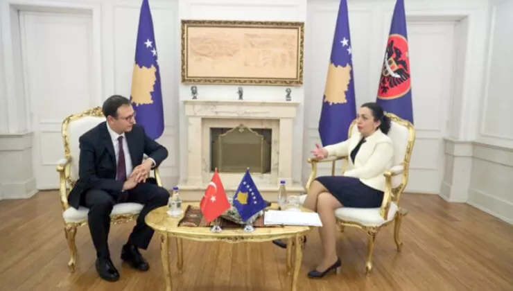 Kosova Cumhurbaşkanı Osmani, Büyükelçi Angılı’yı kabul etti