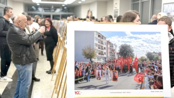 “Cumhuriyet’in 100. Yılı’nda Edirne” fotoğraf sergisi açıldı