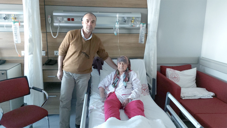 Tekirdağ’da 84 yaşındaki hasta “TAVI” operasyonuyla şifa buldu