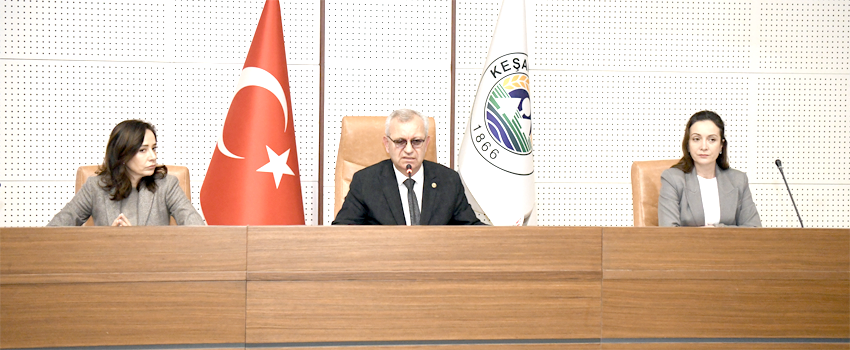 Keşan Belediye Meclisi yılın son toplantısını yaptı